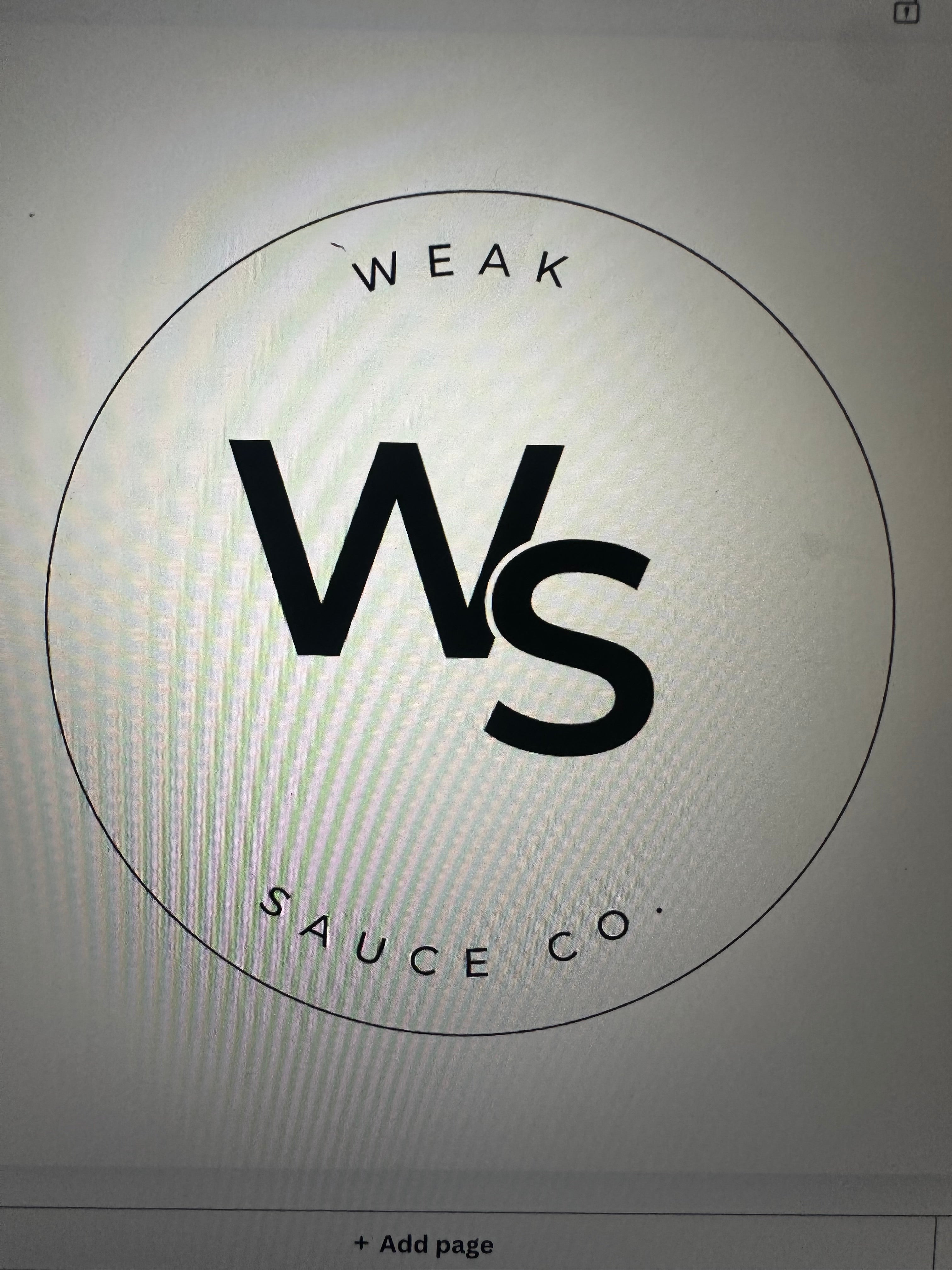 Weak Sauce Co.